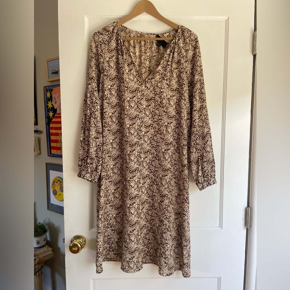 Nili Lotan Silk Shift Dress